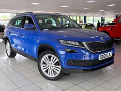 Blue Used 2020 Skoda Kodiaq SE L SUV | £21,989 (Fair price)
