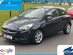 Black Used 2015 Vauxhall Corsa Excite Hatchback | £3,375 (Fair price)