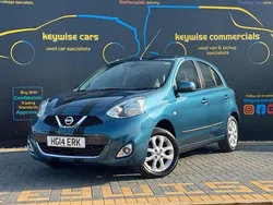 Blue Used 2014 Nissan Micra Acenta Hatchback | £5,490 (Fair price)