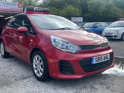 Red Used 2015 Kia Rio Hatchback | £5,995 (Fair price)