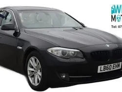 Black Used 2011 BMW 520 Sedan | £4,295 (Fair price)
