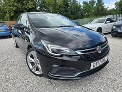 Black Used 2017 Vauxhall Astra SRi Hatchback | £5,095 (Fair price)