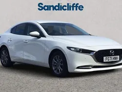 White Used 2022 Mazda 3 Sedan | £14,574 (Good price)