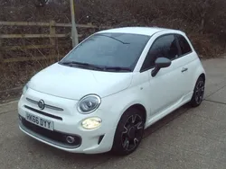 White Used 2017 Fiat 500 S Hatchback | £4,495 (Good price)