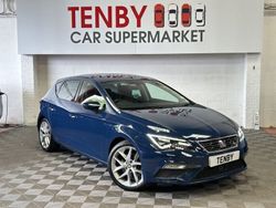 Blue Used 2018 Seat Leon FR Hatchback | £13,295 (Fair price)