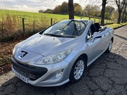 Silver Used 2009 Peugeot 308 CC Sport Cabriolet | £1,675 (Fair price)