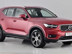 Fusion red Used 2021 Volvo XC40 Inscription SUV | £24,495 (Fair price)