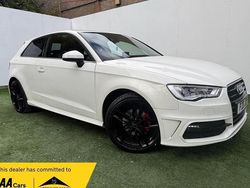 White Used 2014 Audi A3 S-Line Hatchback | £8,295 (A bit pricey)