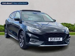 Black Used 2021 Ford Focus Active X Hatchback | £13,499 (Fair price)