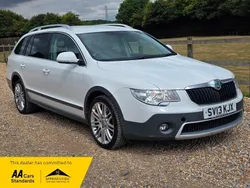 White Used 2013 Skoda Superb Estate | £4,999 (A bit pricey)