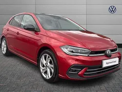 Red Used 2022 VW Polo Style Hatchback | £16,640 (Fair price)