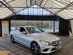 Silver Used 2018 Mercedes C220 Premium Sedan | £16,795 (Good price)
