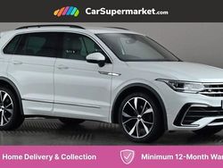 White Used 2022 VW Tiguan R-line SUV | £27,176 (Fair price)