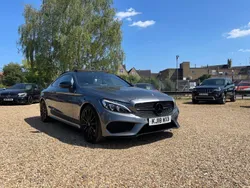 Grey Used 2018 Mercedes C220 AMG Line Premium Coupe | £16,795 (Fair price)