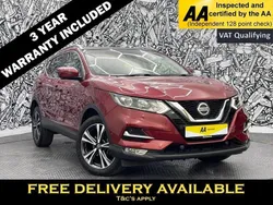 Red Used 2020 Nissan Qashqai N-Connecta SUV | £13,495 (Good price)