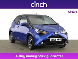 Blue Used 2018 Toyota Aygo X-clusiv Hatchback | £9,489 (A bit pricey)