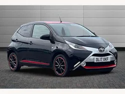 Black Used 2017 Toyota Aygo x-press Hatchback | £8,095 (Fair price)