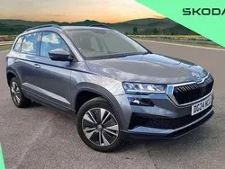 Graphite grey metallic Used 2024 Skoda Karoq SE Drive SUV | £21,500 (Good price)