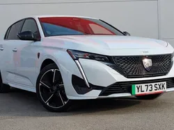 White Used 2024 Peugeot e-308 GTi Hatchback | £26,495 (Fair price)