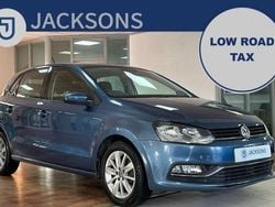 Blue Used 2015 VW Polo SE Hatchback | £8,495 (Fair price)