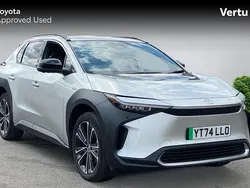 Silver Used 2024 Toyota bZ4X SUV | £28,456 (Expensive)