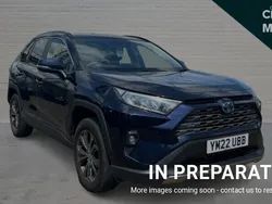 Blue Used 2022 Toyota RAV4 Hybrid Design SUV | £23,789 (Fair price)