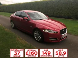 Red Used 2012 Jaguar XF Sedan | £5,495 (Fair price)