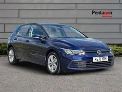 Blue Used 2021 VW Golf VIII Life Hatchback | £13,444 (Good price)