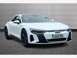 Black Used 2022 Audi e-tron GT quattro Comfort Sedan | £40,495 (Super price)