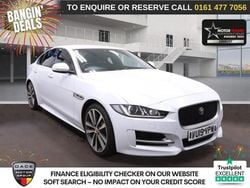 White Used 2019 Jaguar XE R-Sport Sedan | £13,890 (Fair price)