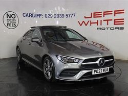Grey Used 2022 Mercedes CLA200 AMG Line Premium Plus Coupe | £25,488 (Fair price)