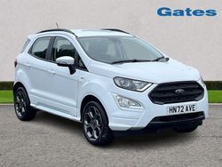 White Used 2022 Ford Ecosport ST-Line SUV | £14,599 (Fair price)