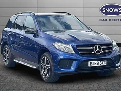 Blue Used 2018 Mercedes GLE350 Premium Plus SUV | £25,499 (Fair price)