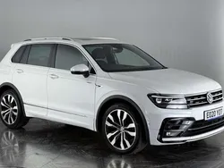 White Used 2020 VW Tiguan R-line SUV | £23,050 (Fair price)