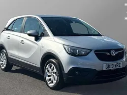 Silver Used 2019 Vauxhall Crossland X SUV | £8,579 (Fair price)