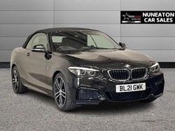 Black Used 2021 BMW 218 M Sport Cabriolet | £20,900 (A bit pricey)