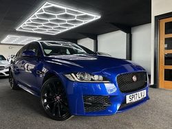 Blue Used 2017 Jaguar XF R-Sport Sedan | £10,995 (Fair price)