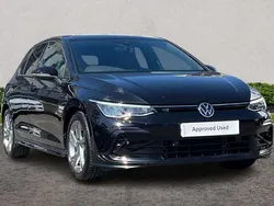 Black Used 2022 VW Golf VIII R-line Hatchback | £20,790 (Fair price)