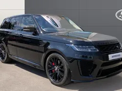 Black Used 2022 Land Rover Range Rover Sport SVR SUV | £57,225 (Good price)
