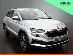 Brilliant silver metallic Used 2022 Skoda Karoq SE L SUV | £21,744 (Fair price)