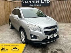 Silver Used 2013 Chevrolet Trax LT SUV | £4,995