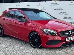 Red Used 2018 Mercedes A200 AMG Line Premium Plus Hatchback | £15,295 (Fair price)