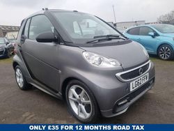 Black Used 2012 Smart ForTwo Cabrio Pulse Cabriolet | £4,999