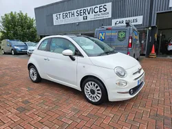White Used 2017 Fiat 500 Lounge Hatchback | £7,895 (A bit pricey)