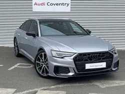 Floret silver New 2025 Audi A6 Black Edition Sedan | £47,990
