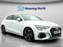 White Used 2021 Audi A3 S-Line Hatchback | £17,700 (Fair price)