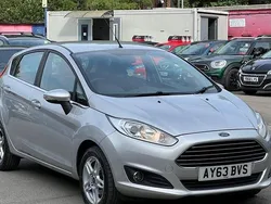 Silver Used 2013 Ford Fiesta Zetec Hatchback | £2,995 (Good price)