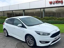 White Used 2018 Ford Focus ST-Line Hatchback | £9,295 (Good price)