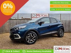 Blue Used 2019 Renault Captur Iconic SUV | £7,640 (Fair price)