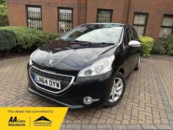 Black Used 2014 Peugeot 208 Style Hatchback | £4,300 (Fair price)